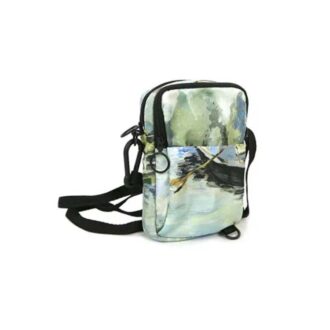 19 Printing Single-Shoulder Bag Black/Green