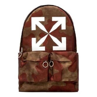 20 Arrow Printing Nylon backpack Camouflage