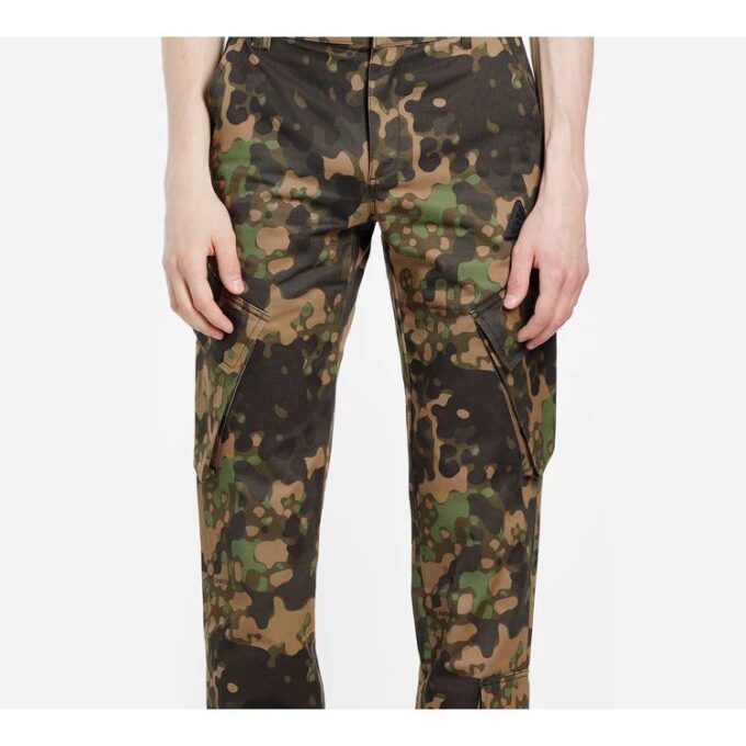 2019 SS Camouflage Cotton Cargo Pants