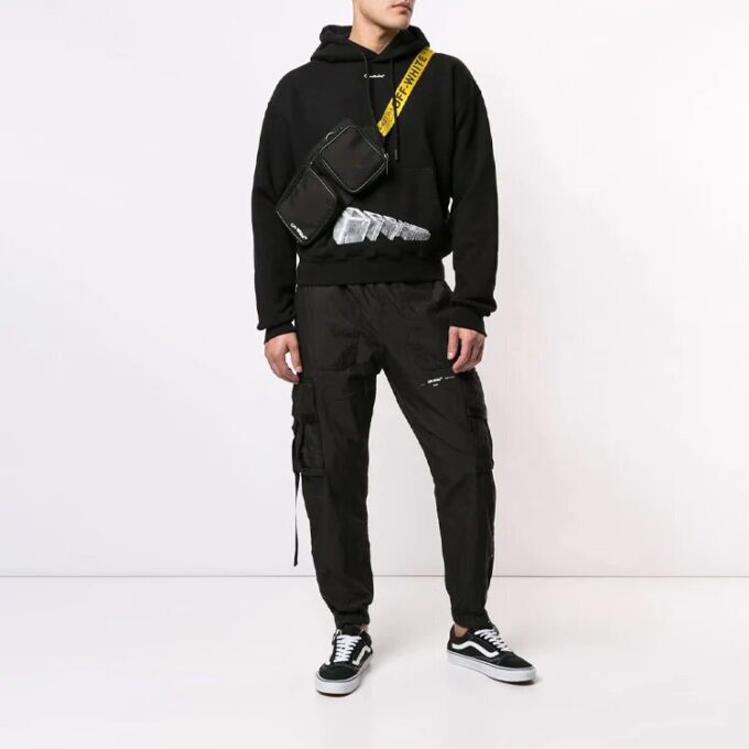 2019 SS Plain Cotton Cargo Pants