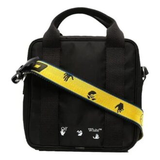 21 logo Printing Series Messenger Bag Black