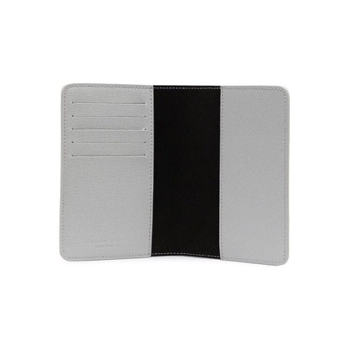 21 New Metallic Micro Mark LOGO Printing Cortex Card Holder Wallet Elephant Gray
