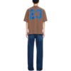 23 Varsity Skate Cotton T-Shirt “Brown White”