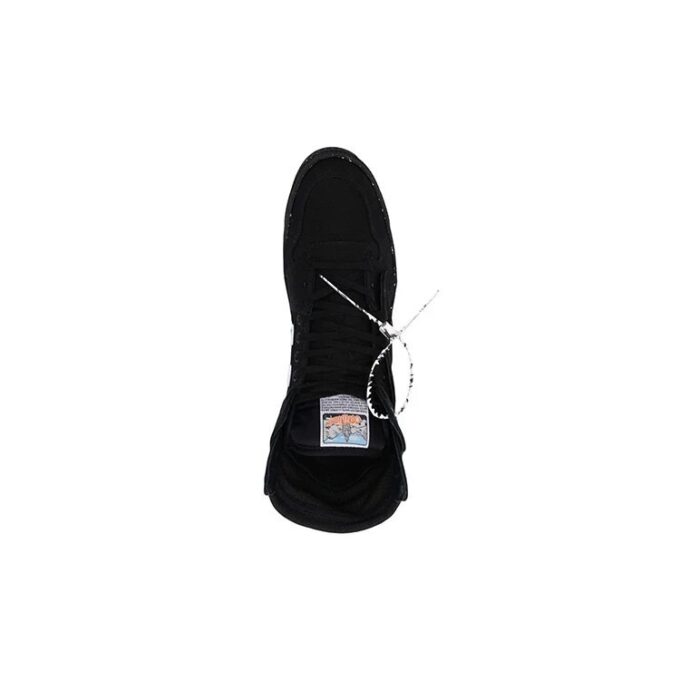 3.0 Off Court High Eco Canvas Sneaker “Black White”