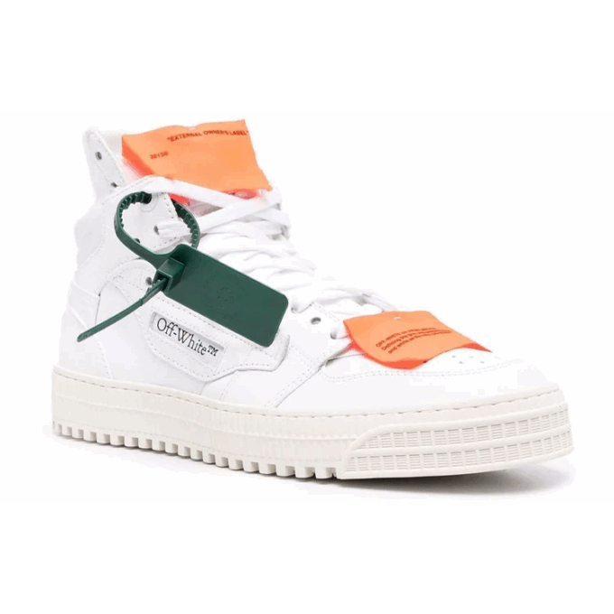 3.0 Off Court Leather “White Orange Black”
