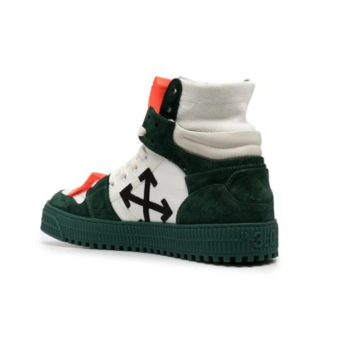 3.0 Panelled Sneakers Sneakers Green/White