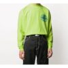 3D Logo Printing Long Sleeve Men Yellow