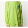 3D Logo Printing Long Sleeve Men Yellow