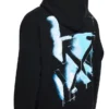 3D Spray Arrow Skate Hoodie