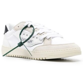 5.0 Low-Top Sneakers “White Black”