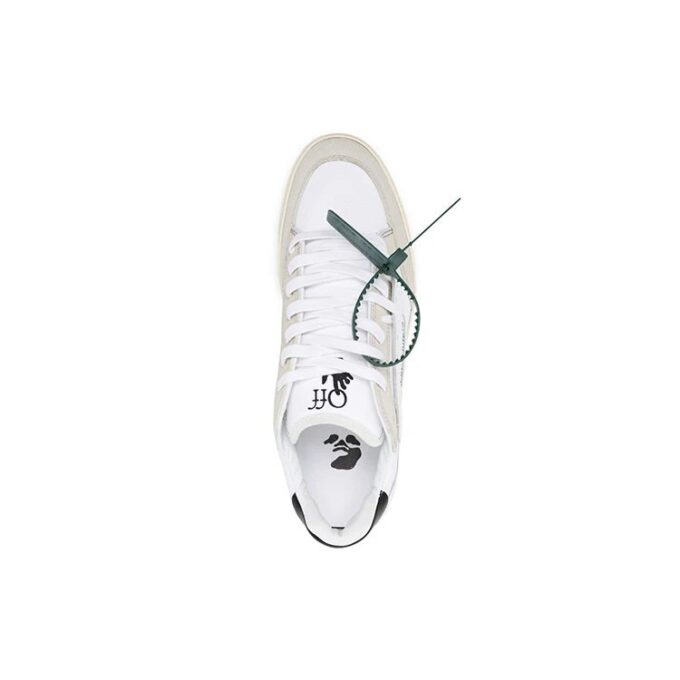 5.0 Low-Top Sneakers “White Black”