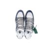 5.0 Panelled Low-Top Sneakers “Navy White”