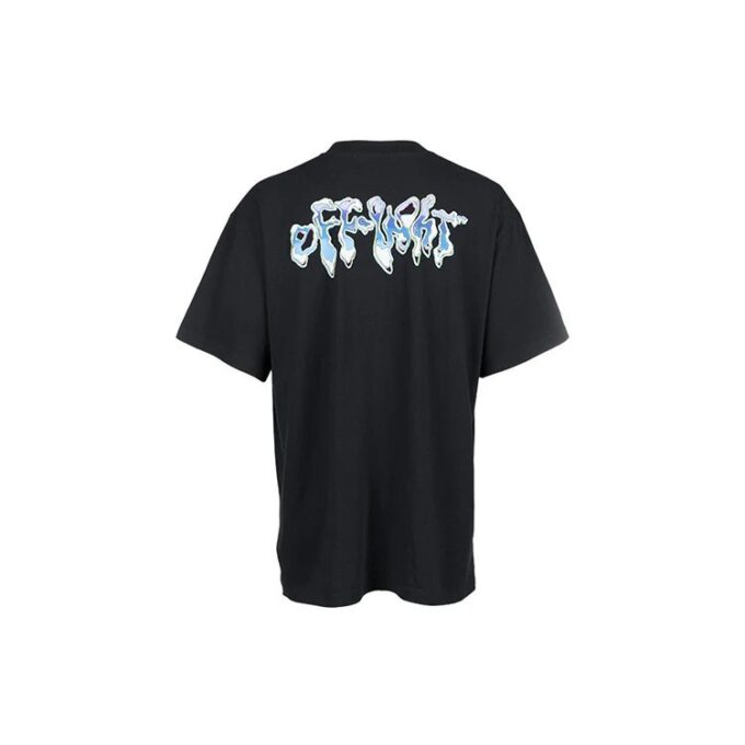90s Liquid Over Short-Sleeve Tee “Black/Blue”