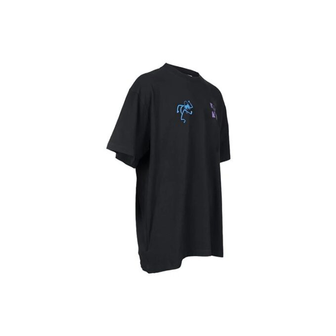90s Liquid Over Short-Sleeve Tee “Black/Blue”