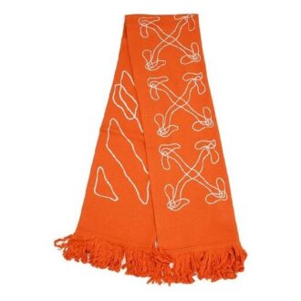 Abstract Arrow Orange Scarf