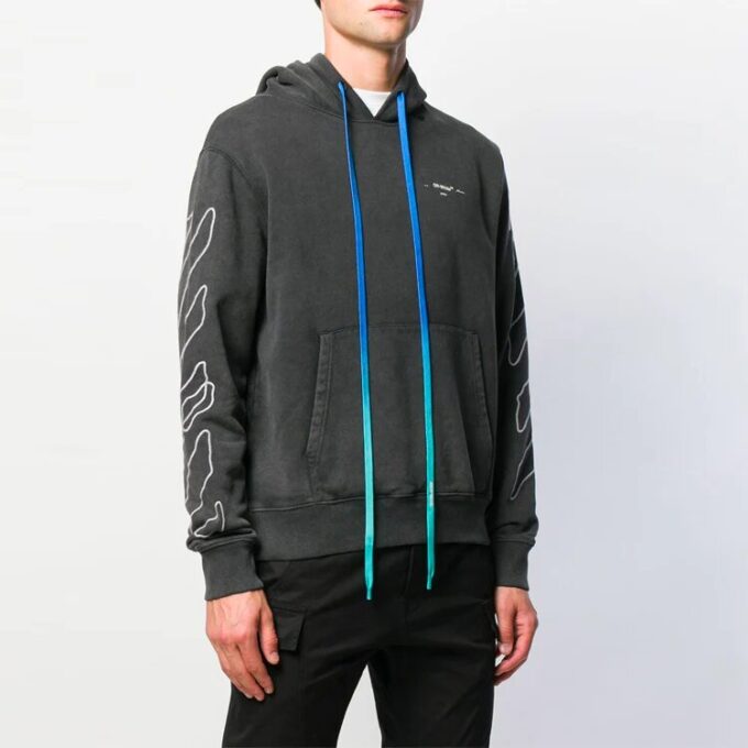 Abstract Arrows Slim Wmbroidered Diag