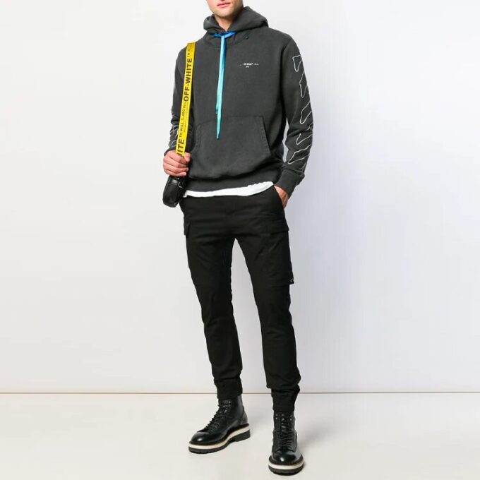 Abstract Arrows Slim Wmbroidered Diag