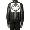 Agreement Leather Bomber Jacket