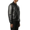 Agreement Leather Bomber Jacket