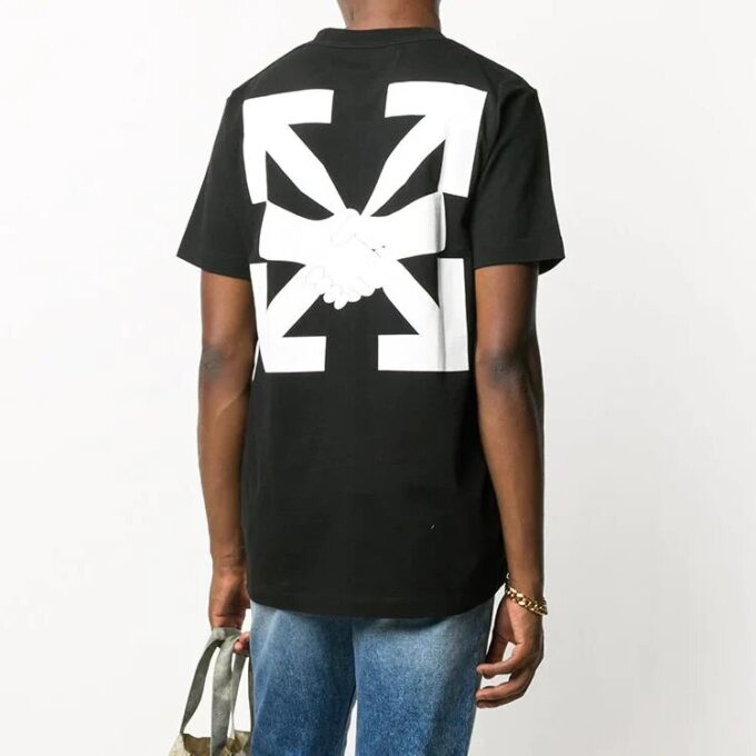 Agreement Printing Short Sleeve Black