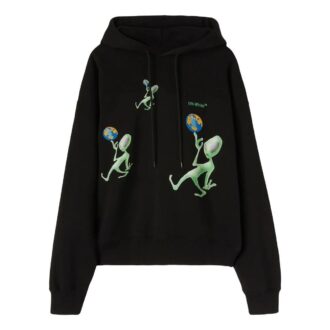 Alien Arrow Skate Hoodie “Black”