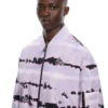 All-over Tie-dye Cropped Bomber