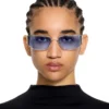 Allen Blue Lens Sunglasses