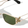 Allen Green Lens Sunglasses