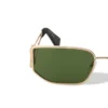 Allen Green Lens Sunglasses