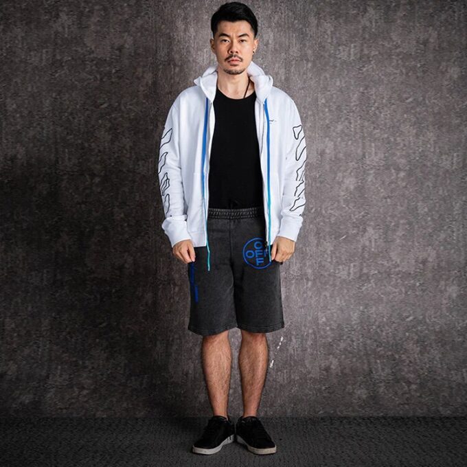 Alphabet Logo Casual Shorts Version Gray