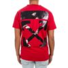 Alphabet Logo Pattern Short Sleeve Version Red