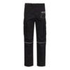 Alphabet Pattern Detachable Casual Long Pants Ordinary Version Black