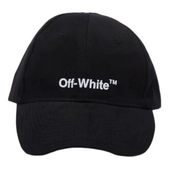 Alphabet Printing Logo Black Cap