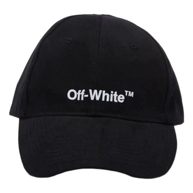 Alphabet Printing Logo Black Cap
