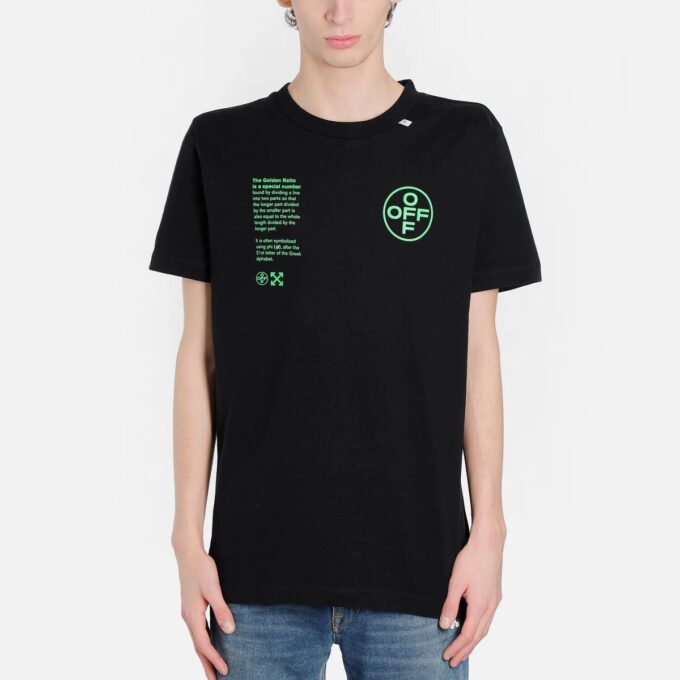 Arch Shapes Fluorescence Arrows Sketch Short Sleeve Mens Logo