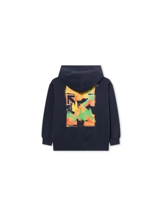 Arrow Acrylic Hoodie Zip Up