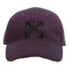 Arrow Baseball Cap “Aubergine Purple”