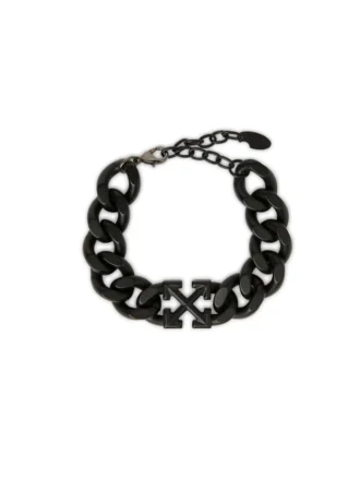 ARROW CHAIN BRACELET BLACK