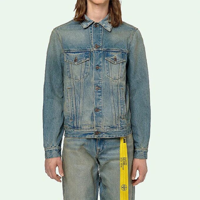 Arrow Denim Jacket Denim Blue