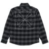 Arrow flannel Plaid Long Sleeves Shirt Version Black