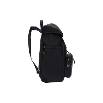 Arrow Flap Backpack “Black”