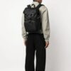 Arrow Flap Backpack “Black”