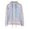 Arrow Gradient Drawstring Loose Fit Gray