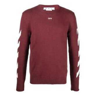 Arrow Knit Crew Neck Jumpe