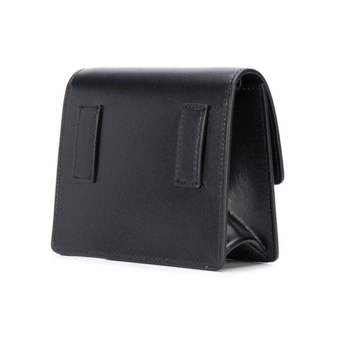 Arrow LeatherMessengerBag Unisex Black