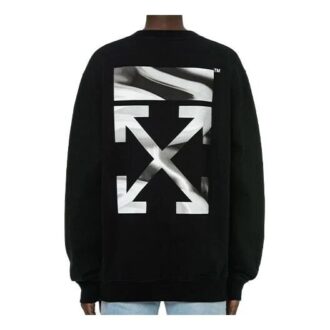 Arrow Liquid Melt Crewneck “Black/Grey”