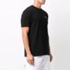 Arrow Logo Pattern Short Sleeve Slim Fit Version Black