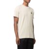 Arrow Logo Printing Round Neck Short Sleeve Creamy White