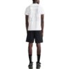 Arrow Outline S/S Sport T-Shirt “White Black”