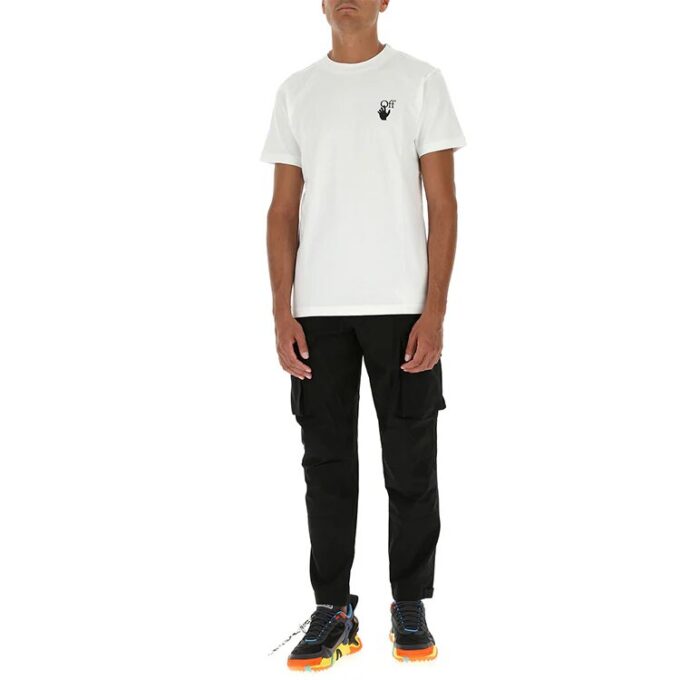 Arrow Painting Printing Short Sleeve White